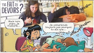 STORY • TAS FAIT TES DEVOIRS  ft mamie de Kalys et Athéna Tome 3 Courtmétrage Bande Dessinée [upl. by Sellma]