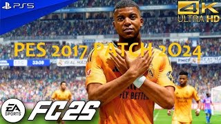 PES 2017 PATCH 25 EA [upl. by Noraha]