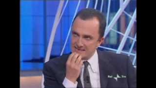 Daniele Luttazzi  Lintervista quotCensurataquot  Pippo Baudo Cinquanta Rai3 2003 [upl. by Hatokad]