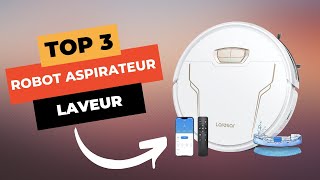 TOP 3  Meilleur Robot Aspirateur Laveur 2024 🔥 [upl. by Pontone]