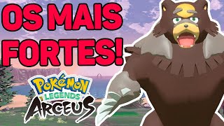 10 POKÉMON MAIS PODEROSOS DE POKÉMON LEGENDS ARCEUS [upl. by Hulbig]