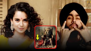 SHUBH Reply To KANGANA RANAUT In His New Ep LEO [upl. by Aianat535]