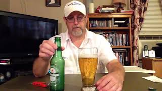 Heineken Lager 50 abv  The Beer Review Guy [upl. by Nylarahs513]