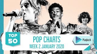 Top 50 Pop Charts Week 2 January 2020  Top Song This Week Playlist [upl. by Analos]