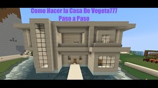 Tutorial De Como Hacer la Casa De Vegetta777 Paso a Paso PT3 [upl. by Enajaras]