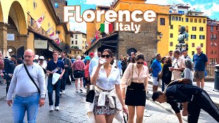 Florence Italy 🇮🇹  October 2022  4K 60fps HDR Walking Tour [upl. by Llorre845]