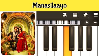 Manasilaayo Easy Piano Tutorial with Notes  Vettaiyan [upl. by Engamrahc770]