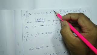 Unit3 Starts Lect45 Hermite Differential Equation and its Power Series Solution [upl. by Lanod796]