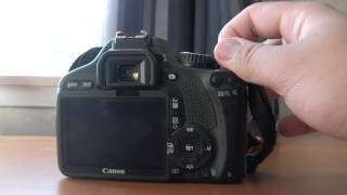 Canon EOS Rebel T2i  Screen Stays Off [upl. by Leuneb426]