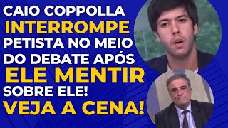 🚨CENA RARA COPPOLLA FOI OBRIGADO A INTERROMPER O DEBATE QUANDO ERA ACUSADO FALSAMENTE [upl. by Eidnew442]