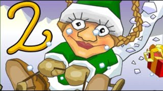 Snow Line 2  Old Flash Game Christmas 2023  Gameplay [upl. by Capone965]