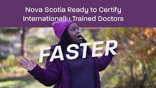 Nova Scotia Opens Doors for International Doctors [upl. by Krystle]