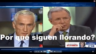 POR QUÉ TELEVISA Y JORGE RAMOS NO SUPERAN EL TRIUNFO DE DONALD TRUMP [upl. by Ahgem]