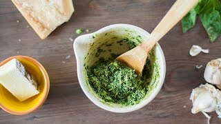 Cómo hacer pesto auténtico [upl. by Hays383]