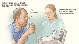 Spirometry Test FEV1FVC ratio in URDUHINDI [upl. by Vevine711]