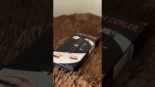 Eyelash curler trending youtubeshorts unboxing shorts fyp asmr eyelashes viralvideo like [upl. by Atirys563]