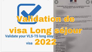 المرحلة الأولى بعد الوصول الى فرنسا🇨🇵 Validation du Visa Long Séjour valant Titre de Séjour [upl. by Netniuq]