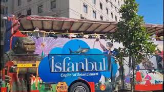 free open top shuttle buses to isfanbul theme park [upl. by Poirer]