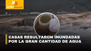 Decenas de familias y residencias afectadas por fuertes lluvias en Bogotá y Soacha  CityTv [upl. by Adiehsar315]