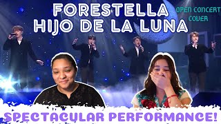 FORESTELLA 포레스텔라  Hijo de la Luna 달의 아들 열린 음악회Open Concert  REACTION [upl. by Firmin]