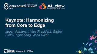 Keynote Harmonizing from Core to Edge – Jegan Arthanari Vice President Global Field Engineering [upl. by Reede]