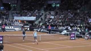 Maria Sharapova vs Li Na champ point amp winner ceremony Pt 1  Porsche Tennis Grand Prix 2013 [upl. by Cherlyn]