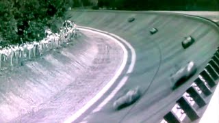 F1 1955 Monza 60 FPS First time the banking oval was used  Original Mercedes teams last race [upl. by Riker]