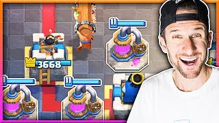 Insane Elixir Collector Deck Clash Royale Madness [upl. by Ahsineg640]