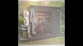 Keter Garden Shed Artisan 97 Brownish Grey [upl. by Atikaj]