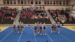 Armuchee High School Varsity Competition Cheer Team at Calhoun High School 92323 [upl. by Rolanda890]