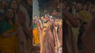 Radhika merchant bridal entry anant ambani pre wedding anantambani radhikamerchant ambani [upl. by Tade]