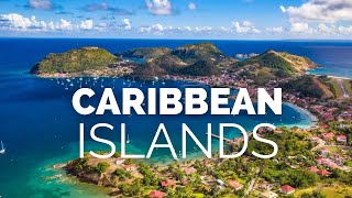 23 Most Beautiful Caribbean Islands  Travel Video [upl. by Nevai]