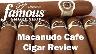 Macanudo Cafe Cigars Review  Famous Smoke Shop [upl. by Cleve]