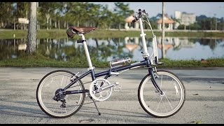 DAHON BOARDWALK D7  Brooks B17 imperial  Klean kanteen reflex  MiniMODs  Litepro [upl. by Kara]