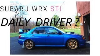 2004 Subaru WRX STi as a daily driver Part 1  Review by SVTWRC [upl. by Dallon]