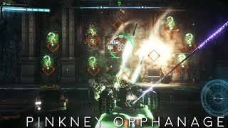 Batman Arkham Knight  Riddler Trophy Help  Pinkney Orphanage Wall [upl. by Ahsead]