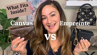 Louis Vuitton Recto Verso Monogram Empreinte VS Canvas Which one do you want [upl. by Johanna]