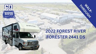 2022 FOREST RIVER FORESTER 2441 DS STK  13756A [upl. by Elvera]