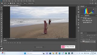 1 Menit  Cara Menghilangkan Objek Di Photoshop [upl. by Luhey]