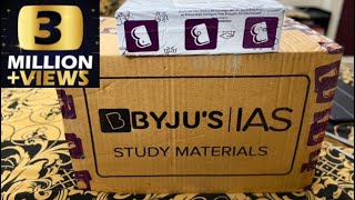 BYJU’S IAS TABLET AND STUDY MATERIALS UNBOXING 2020  2022 BATCH IAS KIT REVIEW TABLET COURSE [upl. by Bluma]