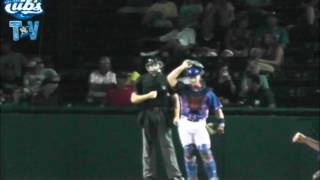 Umpire Ejects Daytona Cubs Music Man Derek Dye [upl. by Gautious104]