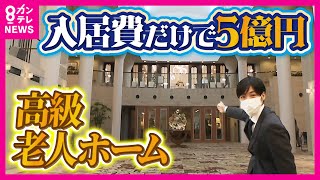 【入居金5億円超】富裕層に人気の高級老人ホーム 展望レストランや温泉・ジムなど高級ホテルのよう 月50万円以上利用料がかかる部屋も〈カンテレNEWS〉 [upl. by Jocko]