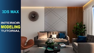 3ds Max Interior Modeling Tutorial  3d Max Interior Design  Complete Interior Modeling In 3ds max [upl. by Irot]