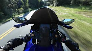 BEST windshield for my Yamaha R7 💙 SBC Motovlog 3 [upl. by Ttevi868]