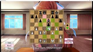 I finally beat Monika at chess [upl. by Amorete]