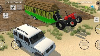 SWARAJ 855 AND BOLORO  FARMING SIMULATOR GAME  INDIAN TRACTOR SIMULATOR  tractorgame farming [upl. by Hepsiba]