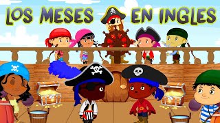 Los Meses En Inglés  Canti Rondas  Inglés Para Niños [upl. by Ailimat]