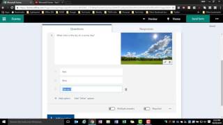 Microsoft Forms  Multiple choiceselect questions [upl. by Beckman306]