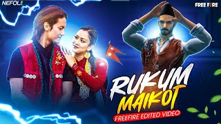 Rukum Maikot  Freefire Edited Video [upl. by Annaiv]