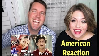 CHAIYA CHAIYA  Dil Se  SRK  AMERICAN REACTION [upl. by Atiras]